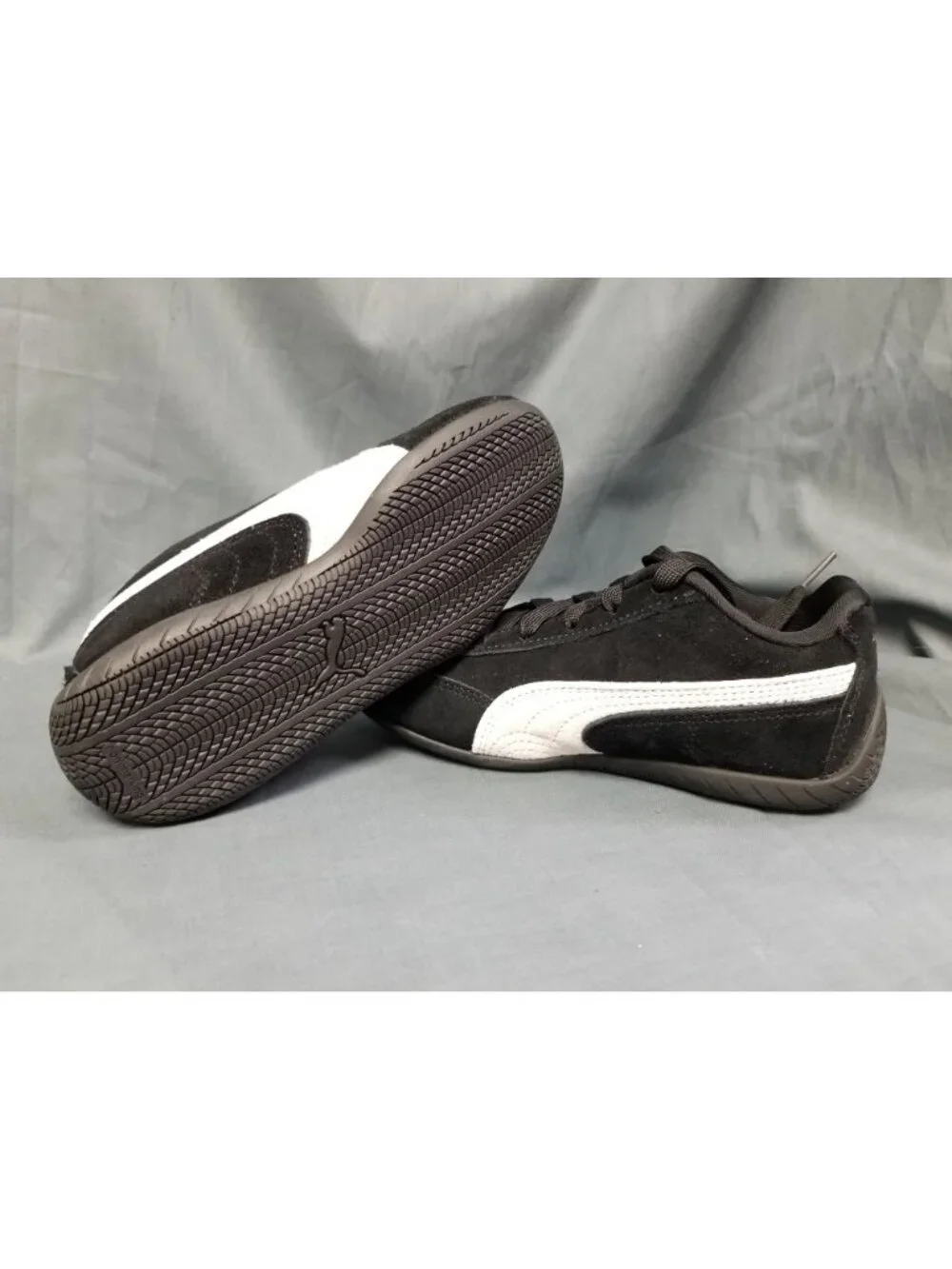 Puma Girls Speedcat PS Lace Up Sneakers Black Size 1c NEW NO BOX! - Picture 2 of 11